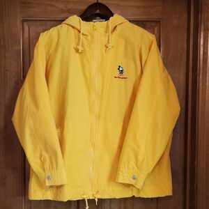 Yellow Hooded Jacket